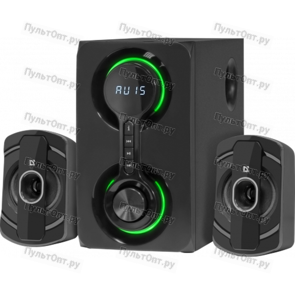 Акустическая 2.1 система Defender Eclipse 40Вт, BT/FM/MP3/SD/USB/AUX/RC (1/4)