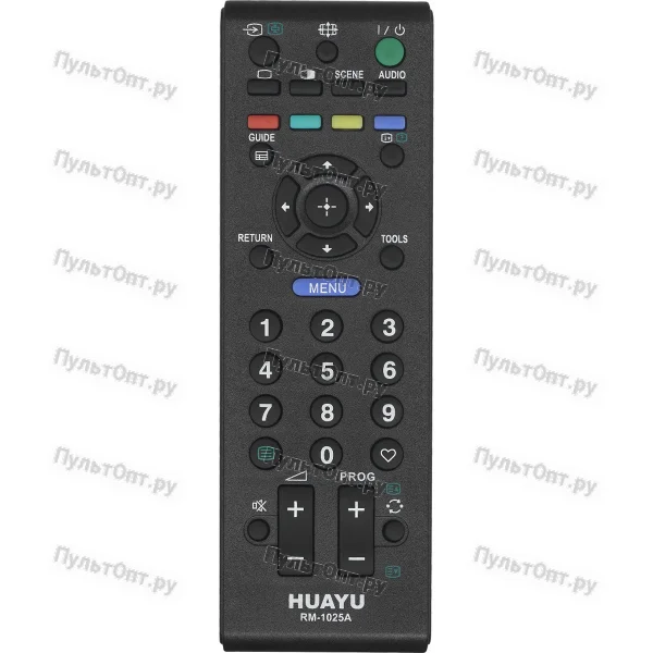 Универсальный пульт Huayu для Sony RM-1025A черный.