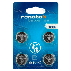 Батарейка Renata CR2032 BL4 Lithium 3V (4/40/400)