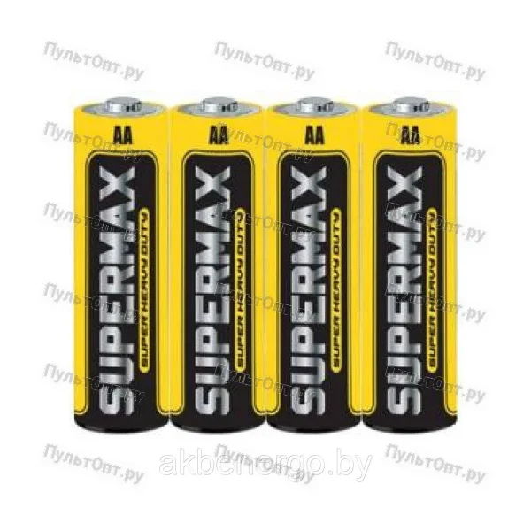 Эл. пит. AA сол. SR4 Supermax Super Heavy Duty (60)