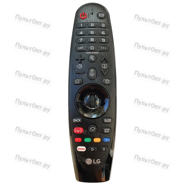 Пульт LG Magic Remote AN-MR19BA (AN-MR18BA, IVI) (голосовое управление) (оригинальный)