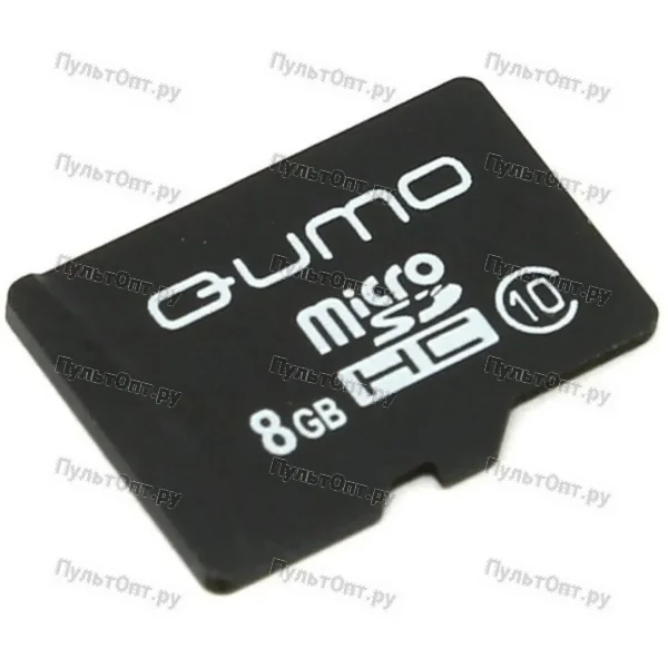 MicroSD 8GB Qumo Class 10 без адаптера