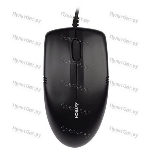 Мышь A4 V-Track Padless OP-530NU черный оптическая (1000dpi) USB (2but)