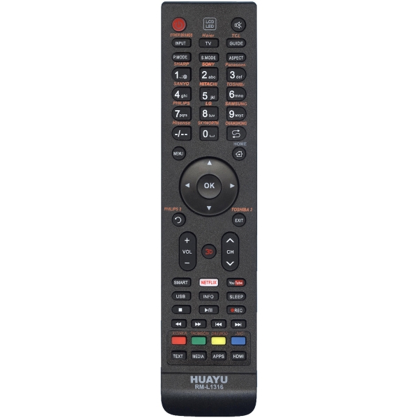 Универсальный пульт Huayu RM-L1316 (для телевизоров)