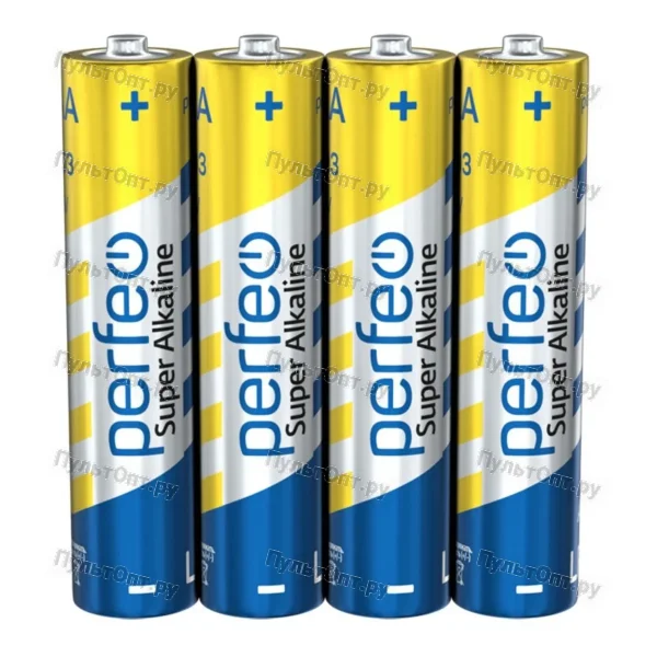 Эл. пит. Perfeo LR03/4SH Super Alkaline (4/60/960)