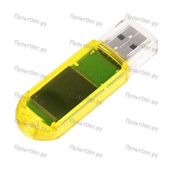 USB 64GB Mirex ELF жёлтый (ecopack)