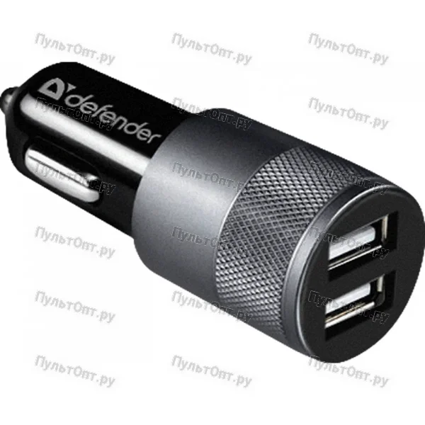 Автомобильное ЗУ Defender UCA-21 2USB, 5V/2.1A (1/50)