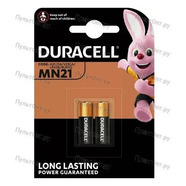 Эл. пит. Duracell 23A (MN21) BL2 (2/20/200)