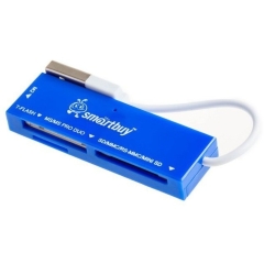 Картридер Smartbuy голубой (SBR-717-B) (1/5)