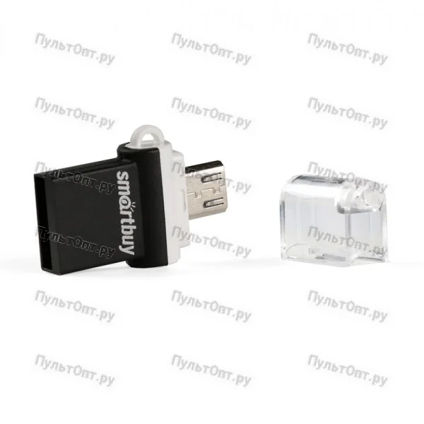 USB 8GB Smartbuy Poko OTG чёрный