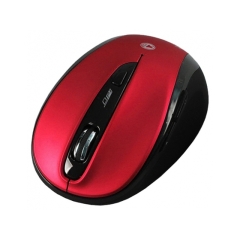 Мышь Smartbuy 612AG, красная/чёрная, Blue LED, беззвучная, беспроводная