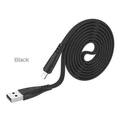 USB кабель Hoco X42 Soft Silicone charging cable for Type-C (черный)