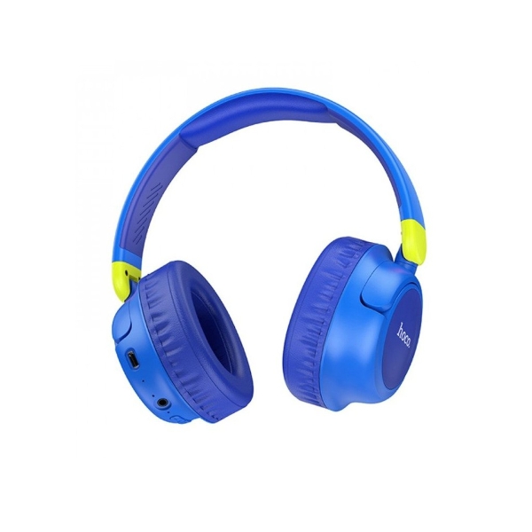 Наушники полноразмерные Hoco W43 Adventure, Bluetooth, 250 мАч, синий (1/32)