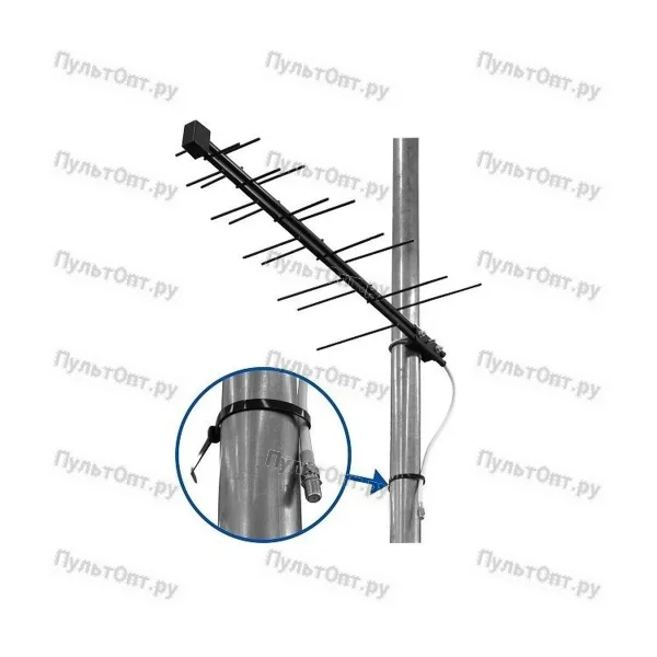 Антенна наружная ДМВ Дельта Н111-02 с F-коннект.