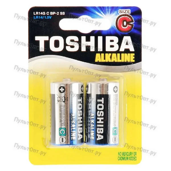 Эл. пит. C alkaline BL2 Toshiba (2/20)