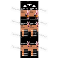 Батарейка Duracell Basic (Simply) LR6 AA BL16 (4*4) Alkaline 1.5V отрывные (16/96)