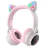 Наушники Hoco W27 Cat ear wireless headphones (серый)