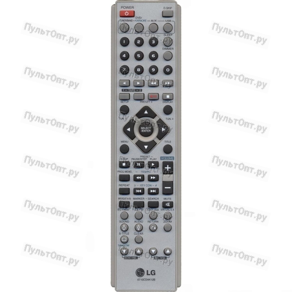 Пульт LG 6710CDAK12B (AKB32203607) (оригинальный)