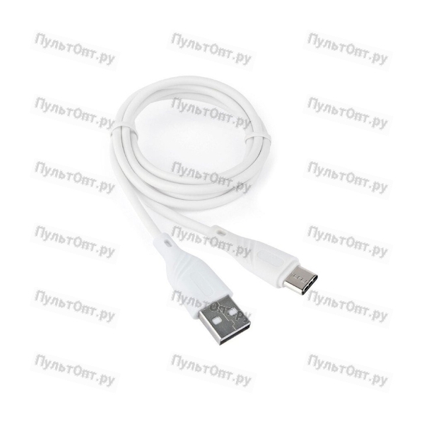 Кабель Cablexpert USB2.0 (m)-Type-C (m) 1.0м белый