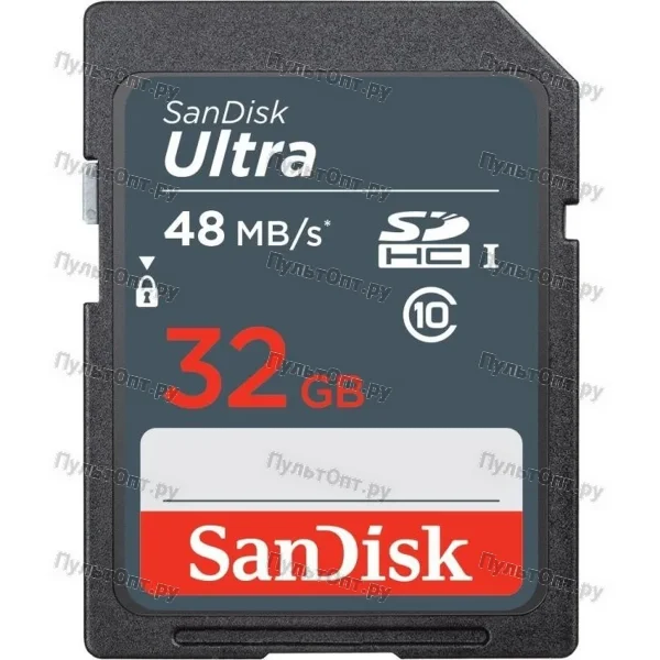 SDHC 32GB SanDisk Class 10 Ultra UHS-I (48 Mb/s)