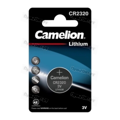 Батарейка Camelion CR2320 BL1 Lithium 3V (1/10/1800)