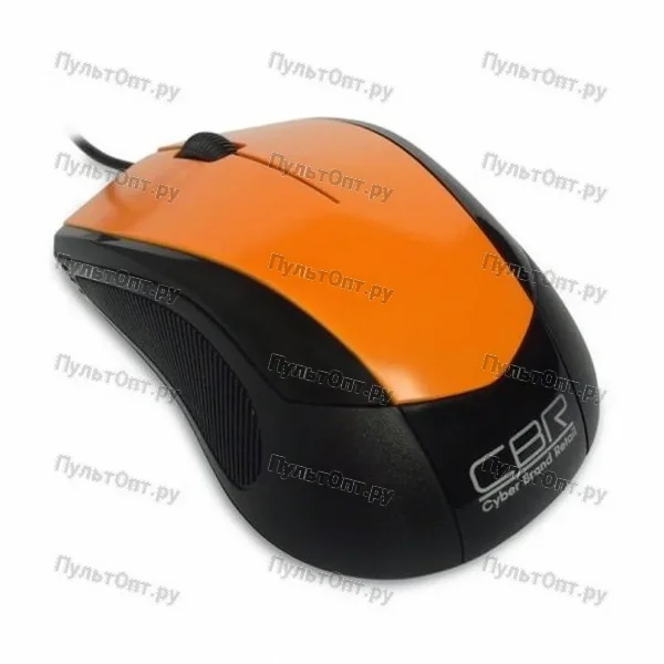 Мышь CBR CM-100, оранжевая, USB