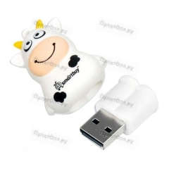 USB 16GB Smartbuy Wild series Бык (Символ 2021 года) белый