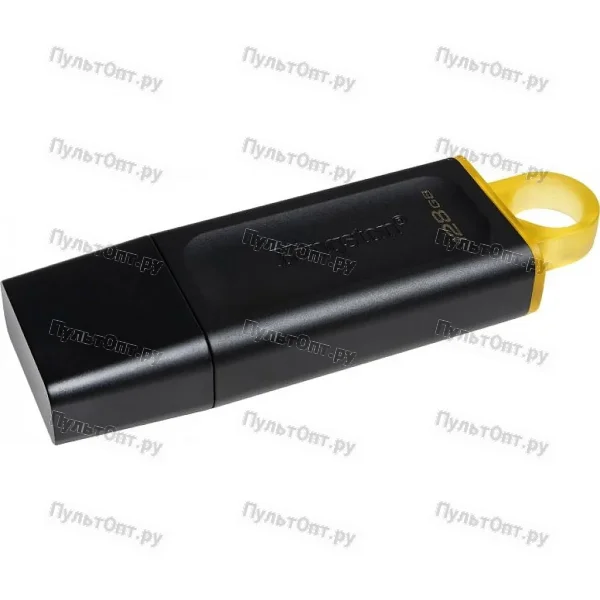 USB 3.2 128GB Kingston DataTravele Exodia чёрный/жёлтый