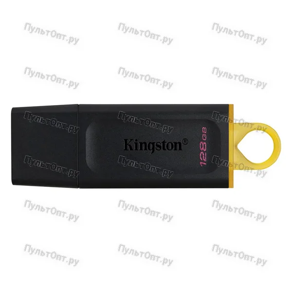 USB 3.2 128GB Kingston DataTravele Exodia чёрный/жёлтый