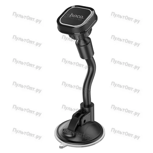 Держатель Hoco CA55 Astute series windshield car holder (черно-серый)