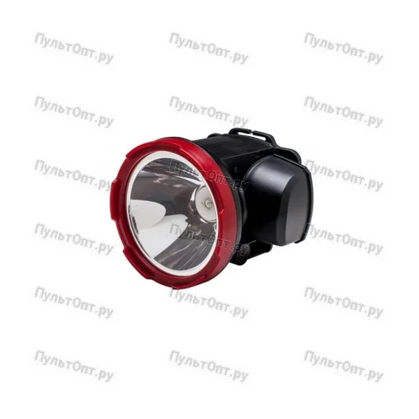 Фонарь налобный Космос H5W 5W ХРЕ+COB черный