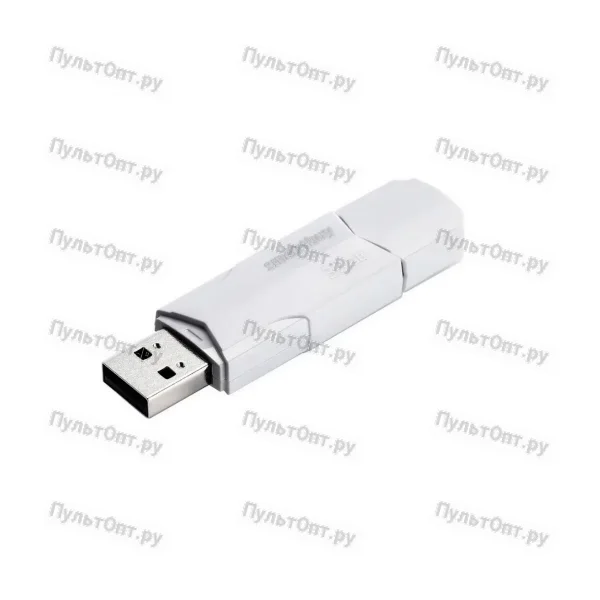 Флеш-накопитель Smartbuy Clue 32GB USB2.0 пластик белый