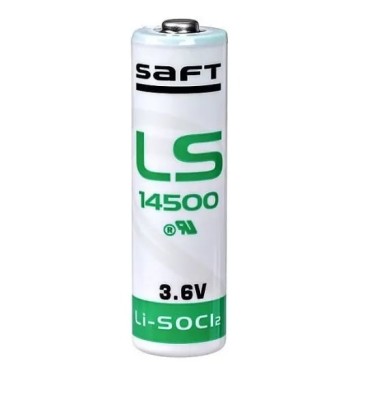 Батарейка Saft 14500 AA bulk Li-SOCl2 3.6V FR (1/30)