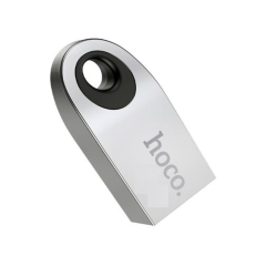 Флеш-накопитель Hoco UD9 128GB USB2.0 металл серебряный (1/80)
