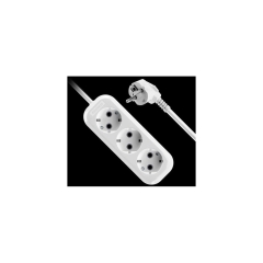 Удлинитель KRONUS 3 гнезда 3 метра 16А/3,5кВт с заземлением ПВС 3х1,0 (1/40)