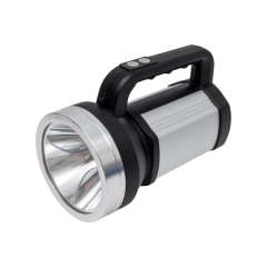 Фонарь прожектор Космос 900Lit 10WLED от аккумулятора IP44 3 режима черный/серебристый (1/12)