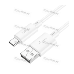 Кабель Hoco X88 USB (m)-Type-C (m) 1м 3.0A ПВХ белый (1/420)