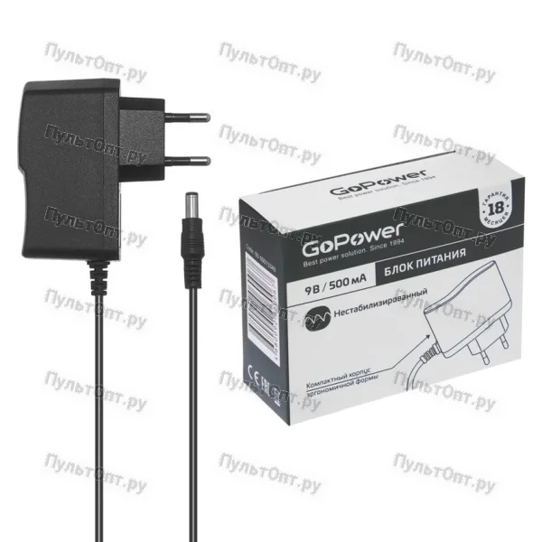 Блок питания GoPower PowerTech 500 импульсный (1/100)