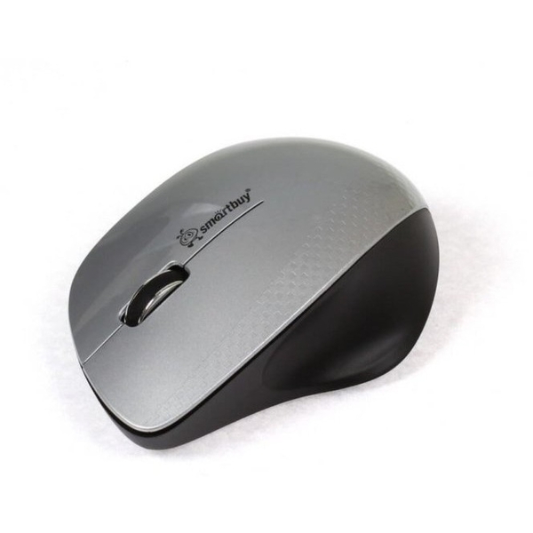 Мышь Smartbuy 309AG, серебро/металлик, беспроводная