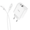 СЗУ Hoco C57A Speed charger PD+QC3.0 charger (белый)