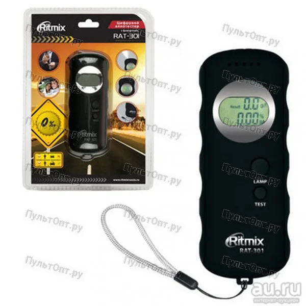 Алкотестер Ritmix RAT-301