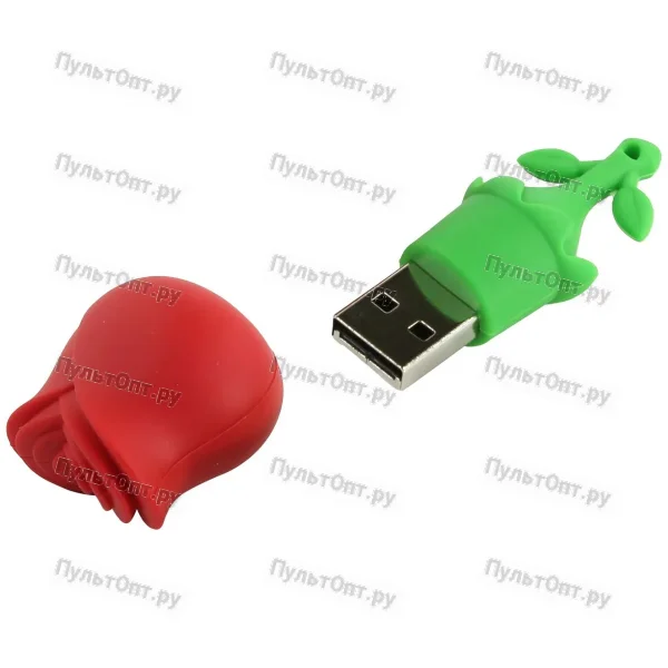 USB 16GB Smartbuy Wild series Роза красный