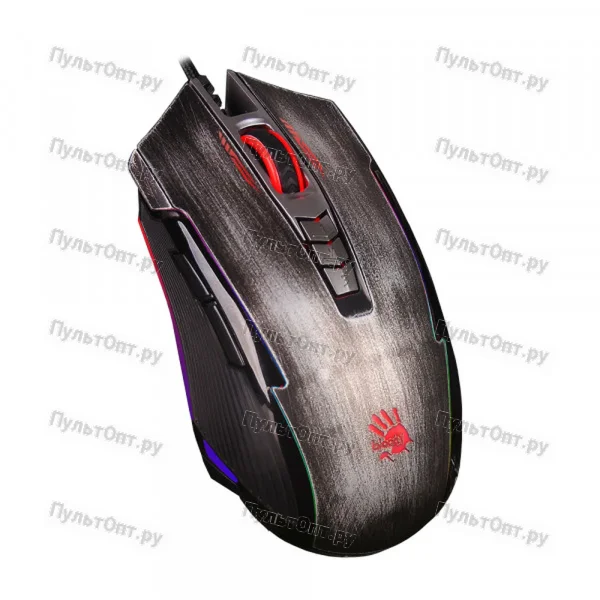 Мышь A4 Bloody P93s Bullet серый оптическая (8000dpi) USB (8but)