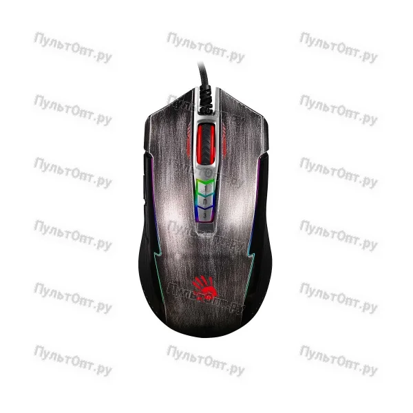 Мышь A4 Bloody P93s Bullet серый оптическая (8000dpi) USB (8but)