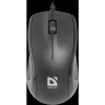 Мышь Defender Optimum MB-160, USB, проводная, 3 кнопки, черный, длина кабеля 1,5 м.
