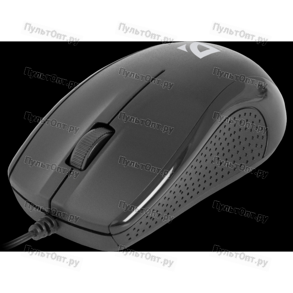 Мышь Defender Optimum MB-160, USB, проводная, 3 кнопки, черный, длина кабеля 1,5 м.
