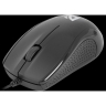 Мышь Defender Optimum MB-160, USB, проводная, 3 кнопки, черный, длина кабеля 1,5 м.