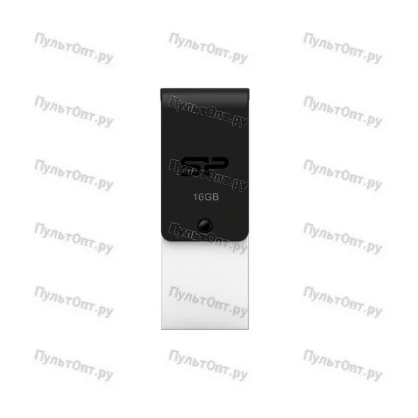 USB 16GB Silicon Power Mobile X20 OTG (USB/microUSB) чёрный