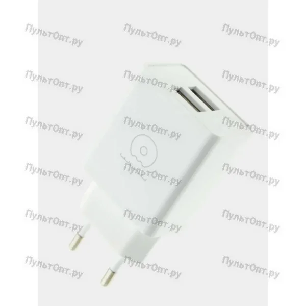 Сетевое зарядное устройство WUW T31 (Micro) 2.4A (белое)