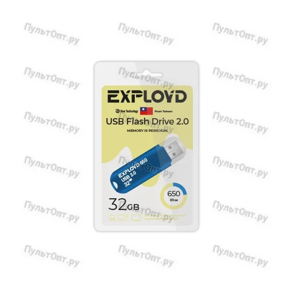 USB 32GB Exployd 650 синий